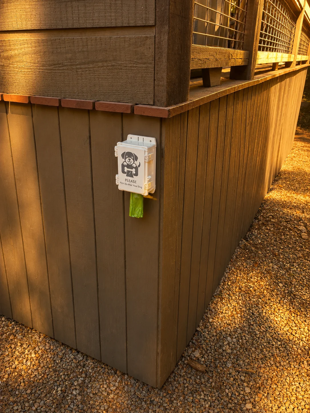 Pet station at The Rustic Reserve